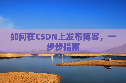 如何在CSDN上发布博客,一步步指南